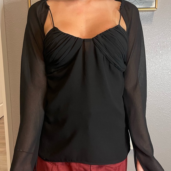 Zara Tops - NWOT Zara black top